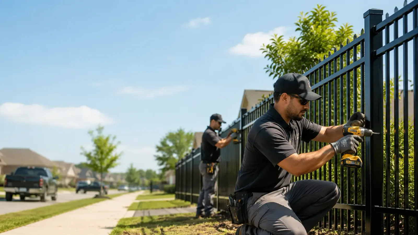 Metal Fence Installation in Ambia, IN